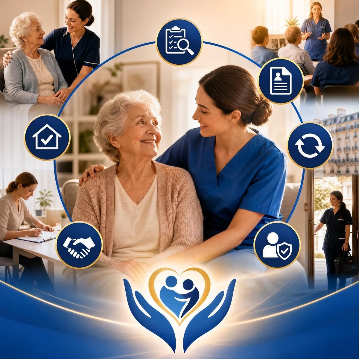 Patients who benefit from home nursing care