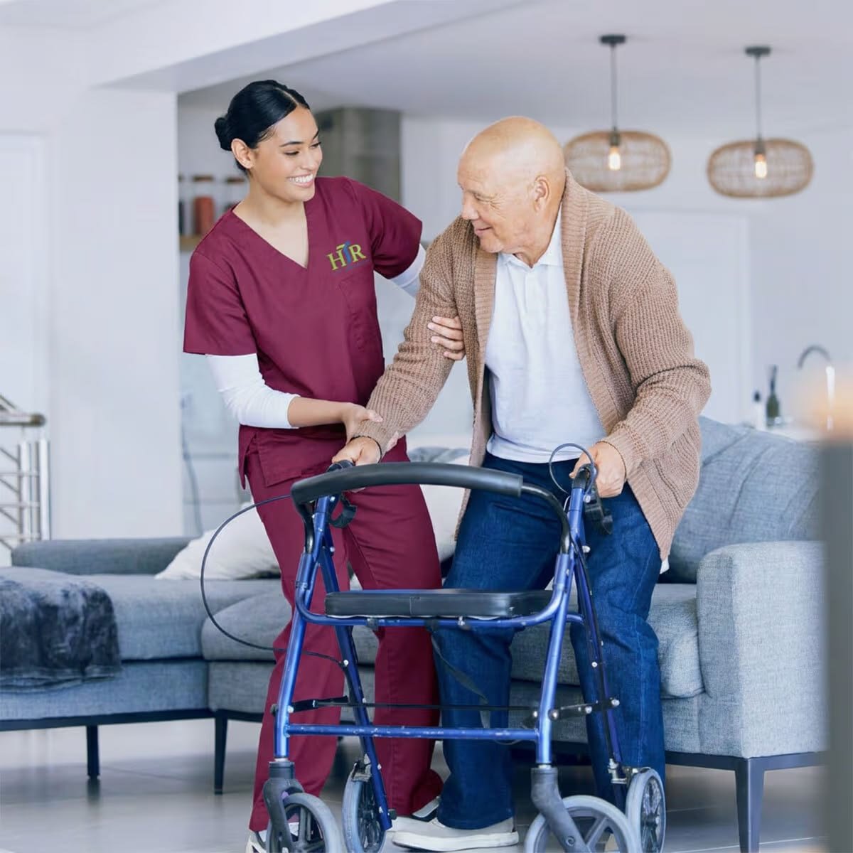 Compassionate daily support at home