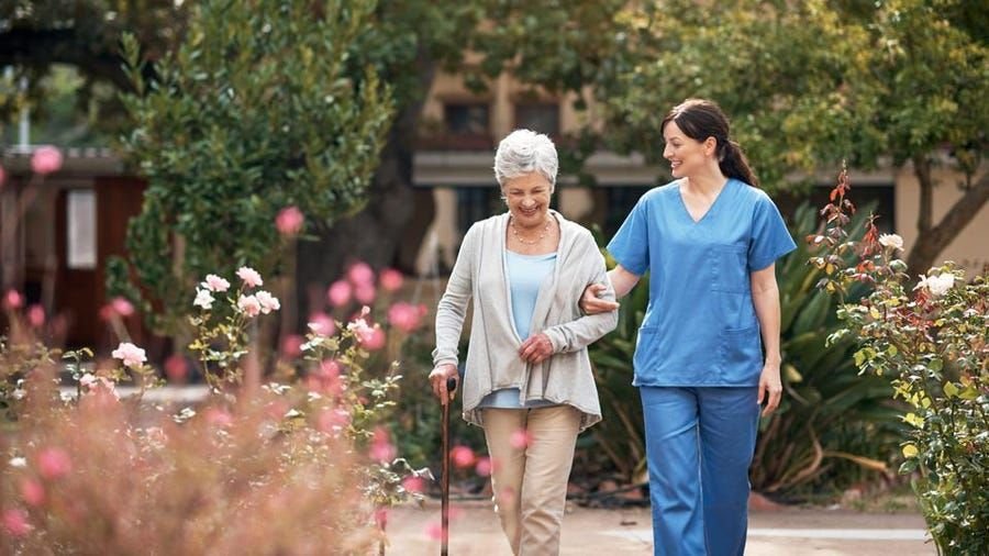 Long-term home nursing
