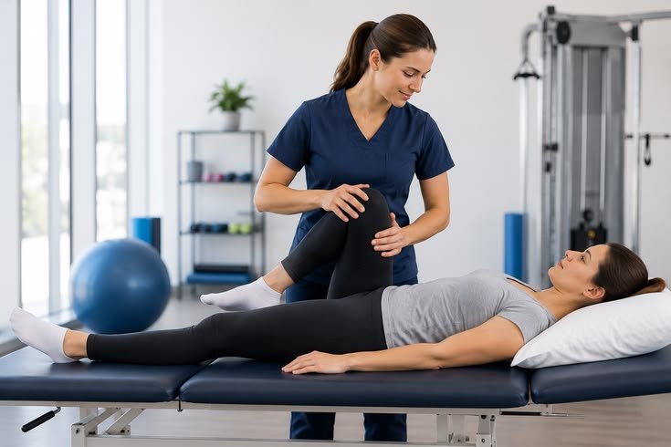 Personalized physiotherapy rehabilitation session